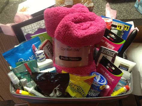 what to put in a gift basket for someone with cancer